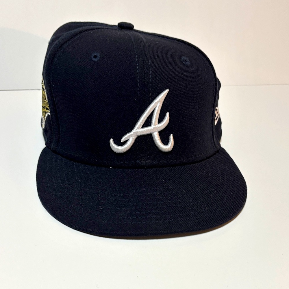New Era 1995 World Series Atlanta Navy Fitted Cap 7 1/2